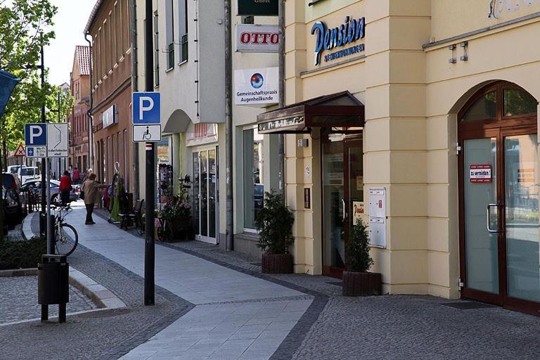 Pension am Markt Lubben Bagian luar foto